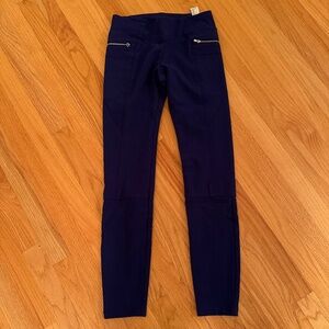 BNWOT Zara blue slim pant XXS